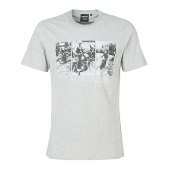 Barbour Hombre, Camisetas, Gris, Talla: 2XL