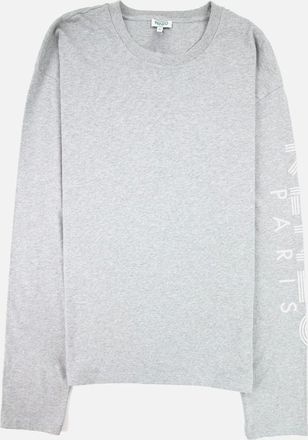 Kenzo Mens Kenzo Sport Long Sleeve T Shirt Grey - Size: 44