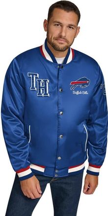 Tommy Hilfiger Mens Tommy Hilfiger Royal Buffalo Bills Dante Full-Snap Satin Jacket at Nordstrom, Size Xx-Large