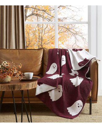 Truly Soft Cozy Ghost Reversible Throw