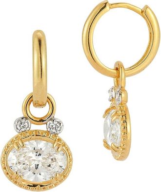 I.Reiss Company 14K 4.14 Ct. Tw. Lab-Grown Diamond Hoop Earrings