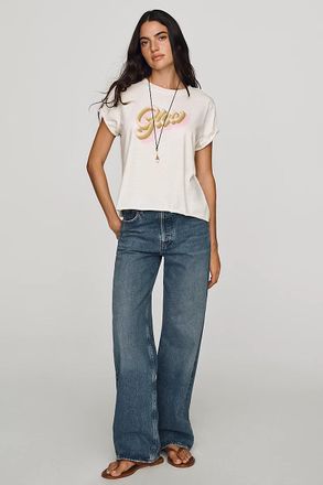 Maeve Caitlin Cotton Boxy Tee