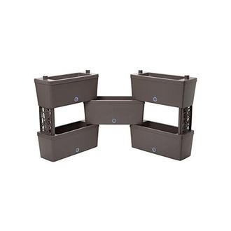 Bama Kit Ladrillos Kit Jardineras Modulares 5 Piezas Color Dove