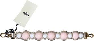 Fendi Pastel leather bag strap