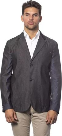 Roberto Cavalli Cotton Men Single Breasted Mens Blazer