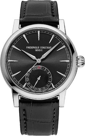 Frederique Constant Manufacture Classic Date Automatic Black Dial Mens Watch FC-706B3H6