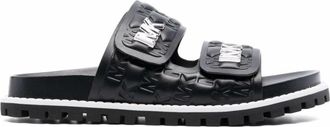 Michael Kors Stark Open-Toe Sandalen - Dames - Sandalen - Zwart - 36 EU - Schoenen
