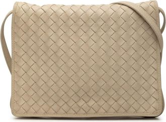 Bottega Veneta Pre-owned Bottega Veneta Nappa Intrecciato Flap Crossbody Ladies 7U6KZIDTCE5SPJVT