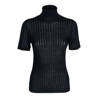 Mauro Grifoni Dames, Truien, Zwart, Maat: 2XS Wol