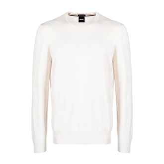 HUGO BOSS Truien & Vesten, Heren, Wit, 2Xl, Sueter Botto Natural