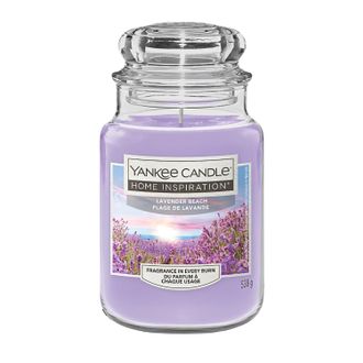Yankee Candle Company Lavender Beach, candela in giara grande Yankee Candle