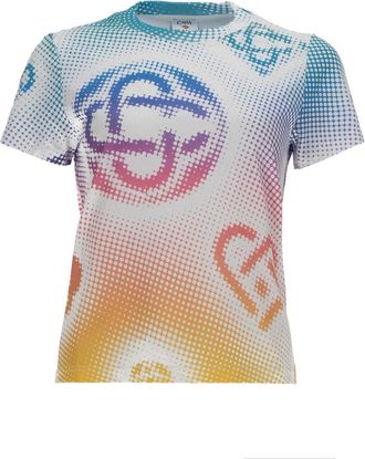 Casablanca Airbrush Smiley T Shirt