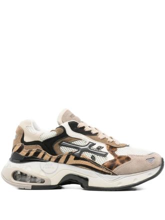 Premiata Sneakers Sharky-D con stampa - Toni neutri