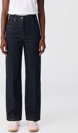 Max Mara Jeans straight Max Mara in misto lana