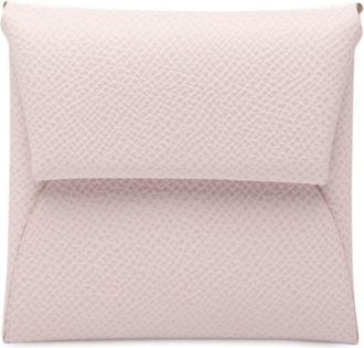 Herm&egrave;s Pink Epsom Leather Coin Purse/Coin Case (Pre-Owned)