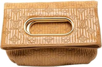 Louis Vuitton Pre-owned Clutches, female, Brown, Size: ONE SIZE Pre-owned The Motard After Dark