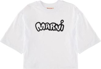 Marni T-Shirt With Logo-Donna