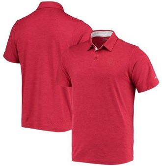 Columbia Mens Columbia Crimson Oklahoma Sooners Tech Trail Omni-Shade Polo at Nordstrom, Size X-Large