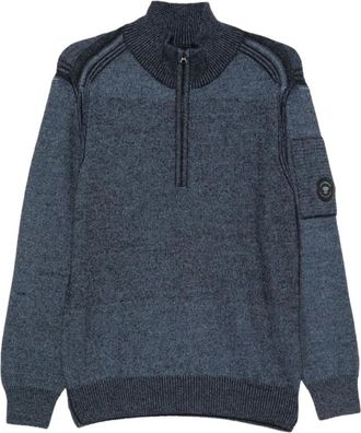 C.P. Company C.p. Company - Troyer - Heren - Truien - Blauw - Maat: L Wol