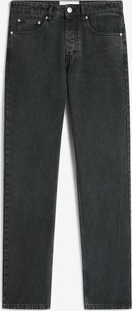 Ami Ausgewaschene Jeans mit geradem Bein aus Baumwolle
