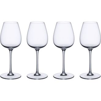 Villeroy & Boch Purismo Wine Fresh+Light White Wine Goblets, Set of 4 in Clear at Nordstrom
