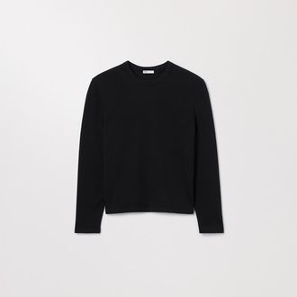 Asket The Long Sleeve T-Shirt Black