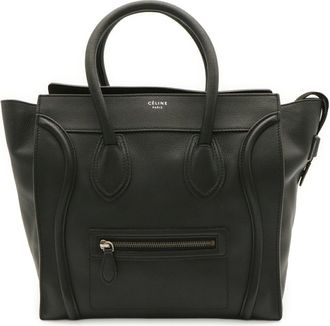 Celine Black Handbag Tote Bag (Pre-Owned)