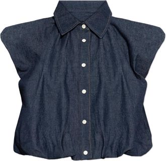 Frame Denim Denim Shirt - Dames - Spijkeroverhemden - Blauw - S - Denim - Overhemden