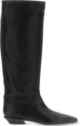 PARIS TEXAS Schoenen, Dames, Zwart, 40 EU, Leer, Bettina 25 Boot