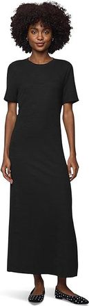 Splendid Callista Midi Dress Womens Dress Black : LG (Womens 10-12), Cotton/Polyester