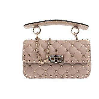 Valentino Garavani Rockstud Spike Bag - Bags - Mujer - Rosa - ONE SIZE