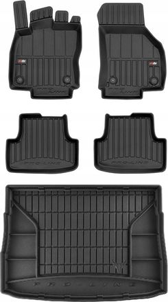 OEM Set Alfombrillas De Goma 3d Vw Golf 8 Hb Desde 2019