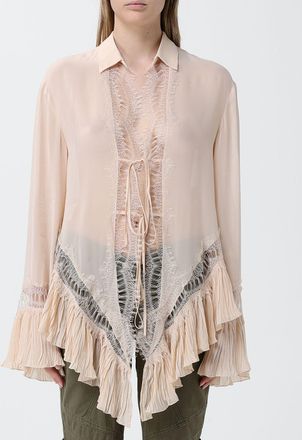 Blumarine Camicia in Georgette in viscosa