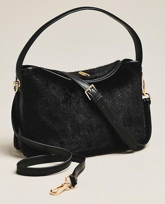 Melie Bianco Lana Fur Shoulder Bag