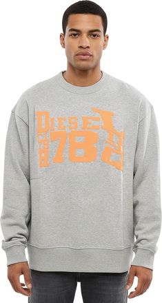 Diesel Grey Crew Neck Sweatshirt