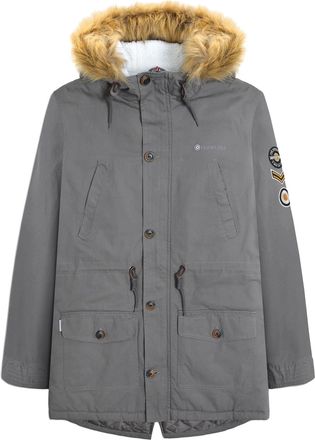 Lambretta Heren Sherpa gevoerde Parka (Graniet)