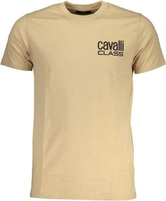 Cavalli Heren, Tops, Beige, Maat: 2XL Katoen