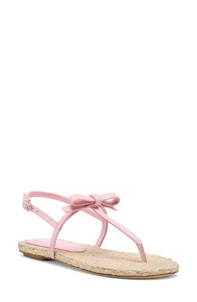 Stuart Weitzman Felicity Slingback Espadrille Sandal in Pink Marshmallow/nat at Nordstrom Rack, Size 9.5