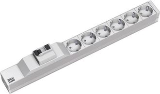 Bachmann 19 1he 6xcee7/3 1xfi Corriente 2,0m Cee7/7, 333.411