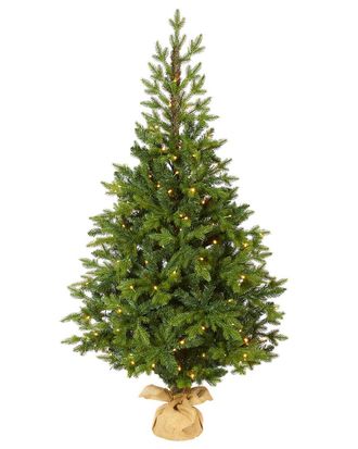 Nearly Natural 5Ft. Fraser Fir Natural Look Artificial Christmas Tree