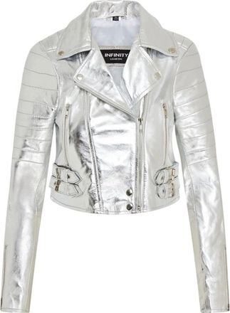 TruClothing Real Leather Short Cropped Length Brando Style Biker Jacket