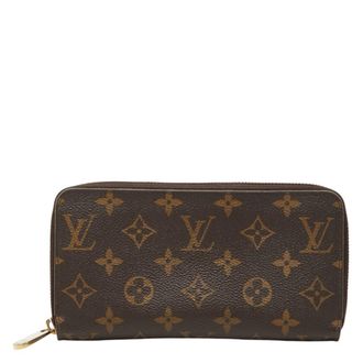 Louis Vuitton Brown Rose Ballerine Pvc Leather Long Wallet (Bi-Fold) (Pre-Owned)