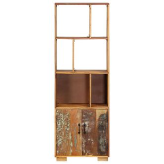 Berkfield Home Bookshelf 60x35x180 cm Solid Reclaimed Wood | Size: 60 x 35 x 180 cm