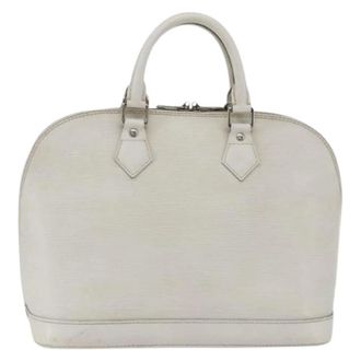 Louis Vuitton Pre-owned Handbags, female, White, Size: ONE SIZE Pre-owned Leather Handbag