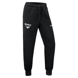 Nike SMU Mustangs Club Nike Mens Fleece Jogger Pants in Black | M71666P402SMUN-BLK