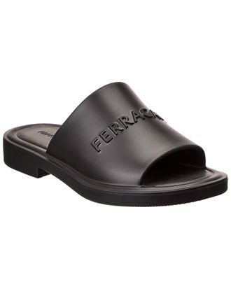 Ferragamo Giuneva 3D Logo Rubber Sandal