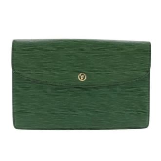 Louis Vuitton Pre-owned Clutches, unisex, Green, Size: ONE SIZE Pre-owned Vintage Clutch