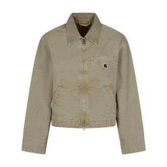 Carhartt Work in Progress Carhartt Wip, Bomber Jackets, female, Brown, Size: M W Emery Jacket