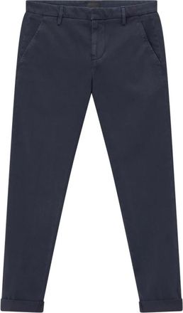 Dondup Slim-fit Broeken - Heren - Slim Fit Broeken - Blauw - W35 - Broeken