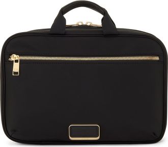 Tumi Madeline Cosmetics Case in Black/Gold at Nordstrom